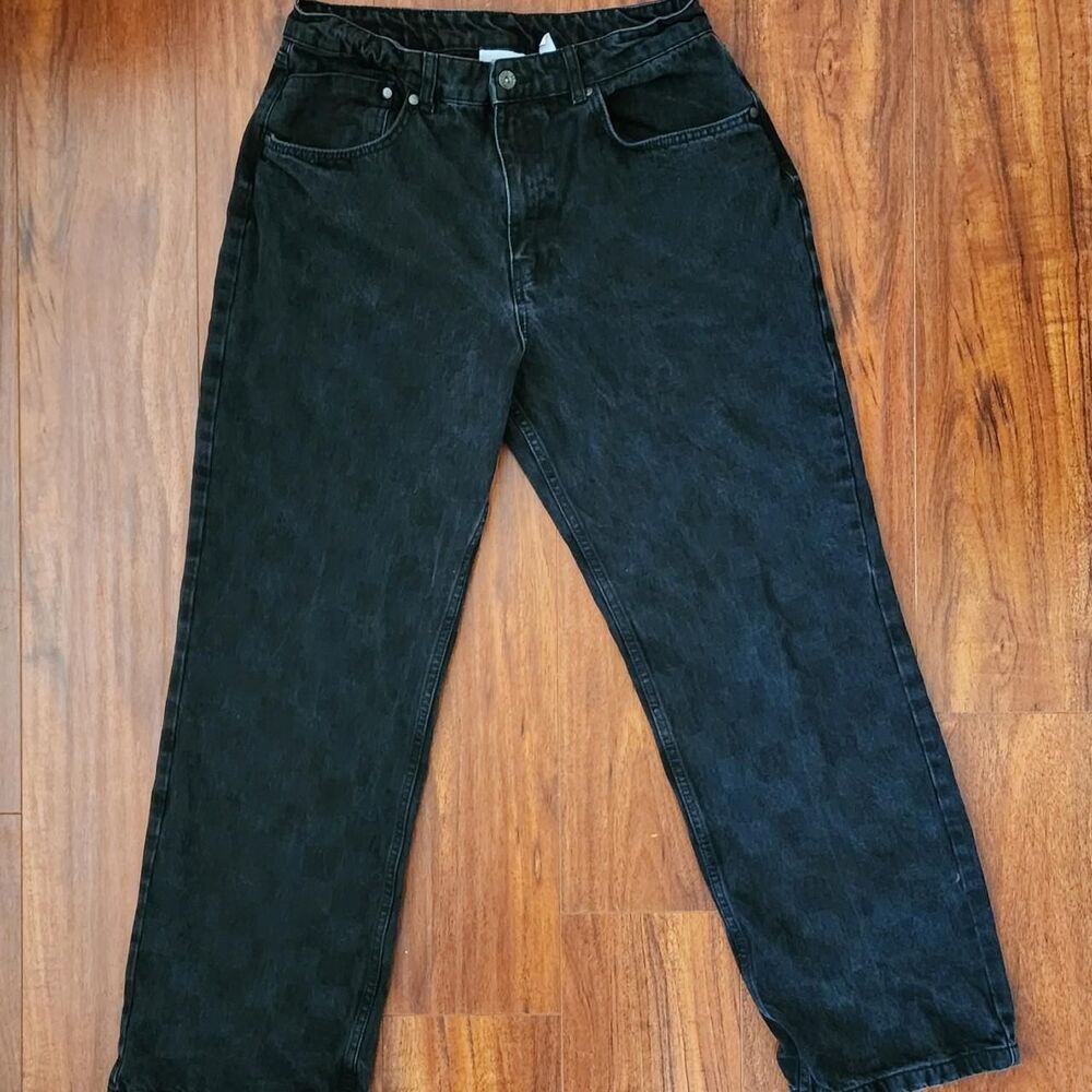 The-ragged-priest Women's Black and Grey Jeans